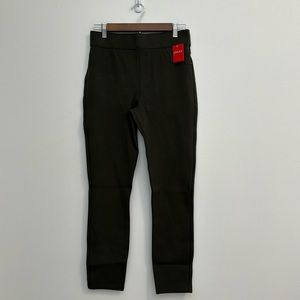 NWT Spanx Perfect Ankle Pull On Pant Olive/Army Green Size M